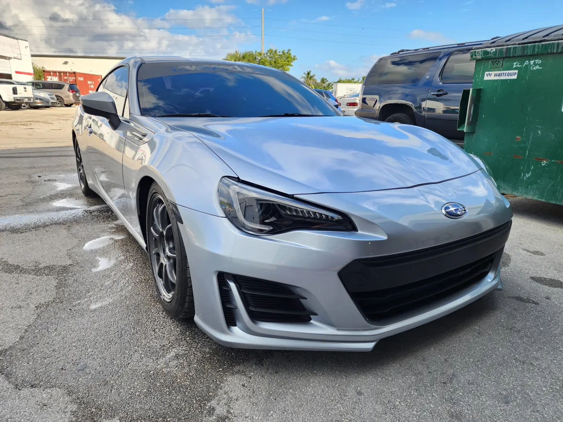 Subaru BRZ after repair
